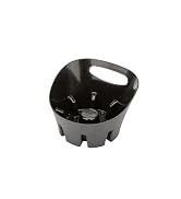 JS Jackson Supplies Universal Black Plastic Drip Tray for Toilet Plunger