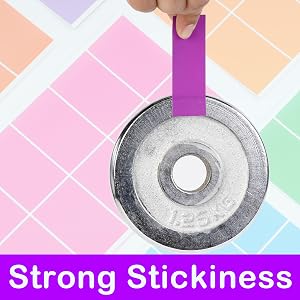strong stickiness labels