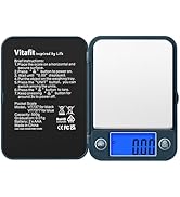 Vitafit 500g Digital Pocket Gram Scale 0.01g Accuracy, Weighing Professional Since 2001, High Pre...