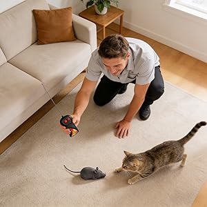 Works on floors, carpets, and grass for indoor/outdoor fun.