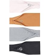 Maven Thread 4" Wide Workout Headbands for Women – Non-Slip Sweatbands for Gym, Running & Yoga