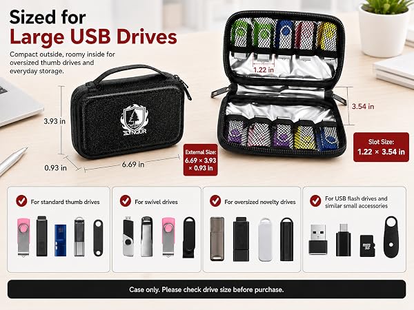 fireproof USB drive storage