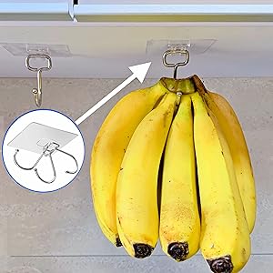 Banana hook under cabinet