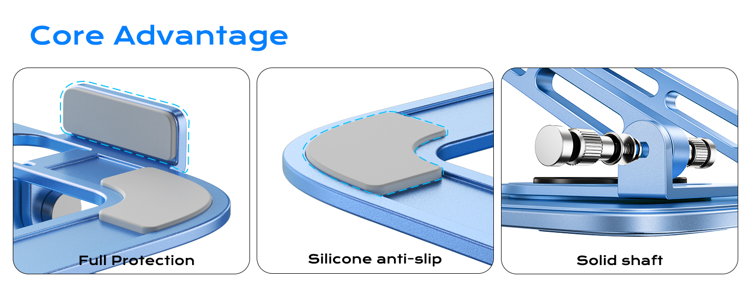 Multi functional laptop stand,Aluminum alloy rotating laptop stand,DJ stand,Book laptop stand