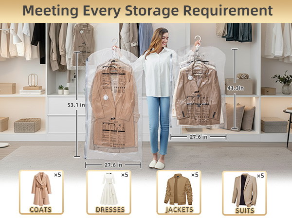clothes storage bags