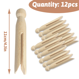 Vintage Dolly Clothes Pegs