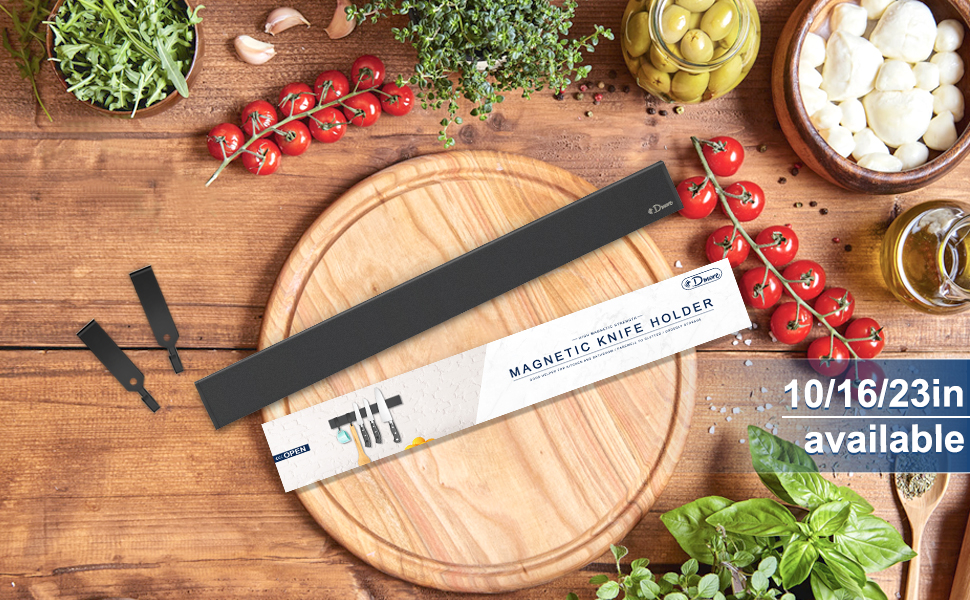 10 in Dmore magnetic knife holder for wall