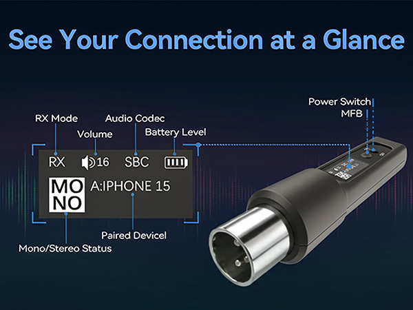 bluetooth xlr