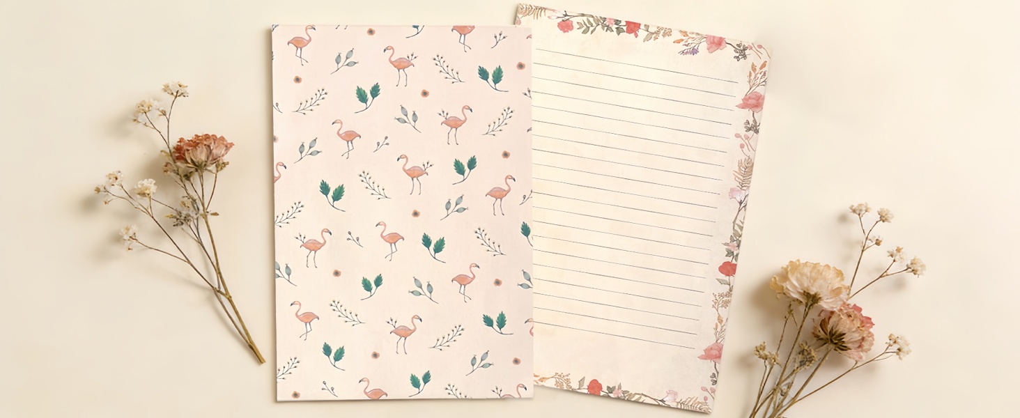 letter stationary and envelopes set