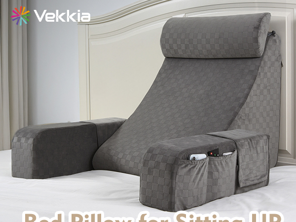 sitting pillow for bed working reading gaming breast feeding