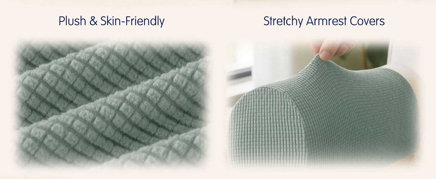 superiorly soft armchair cover