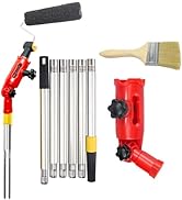 BSFRNF 67" Multi-Angle Paint Brush Extender, Extension Pole Attachments with Rotating Head for Pa...