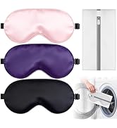 Sleep Mask, Eye Mask for Sleeping with Adjustable Strap, Blackout Lightweight Blindfold for Women...