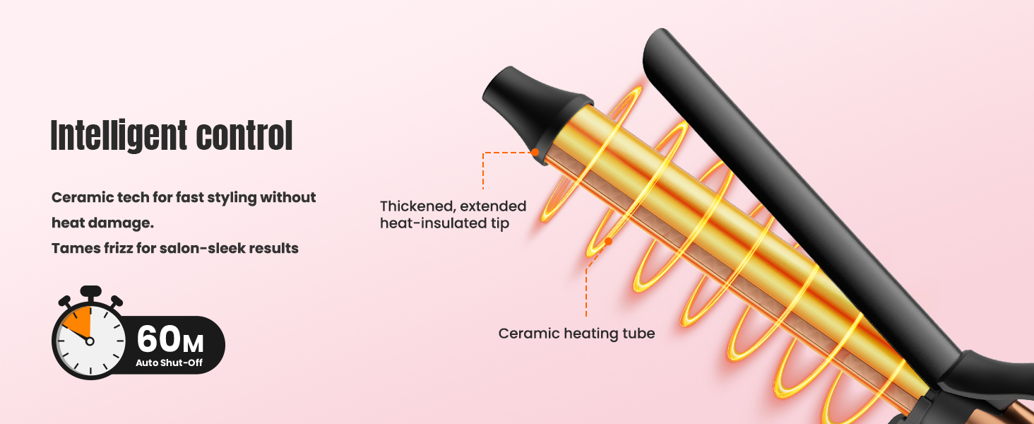 mescomb long barrel curling iron