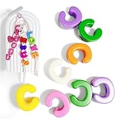 Maerolre 20Pcs Large Letter Beads, 20mm Big Acrylic Bubble Alphabet Beads, Colorful Plastic Beads...