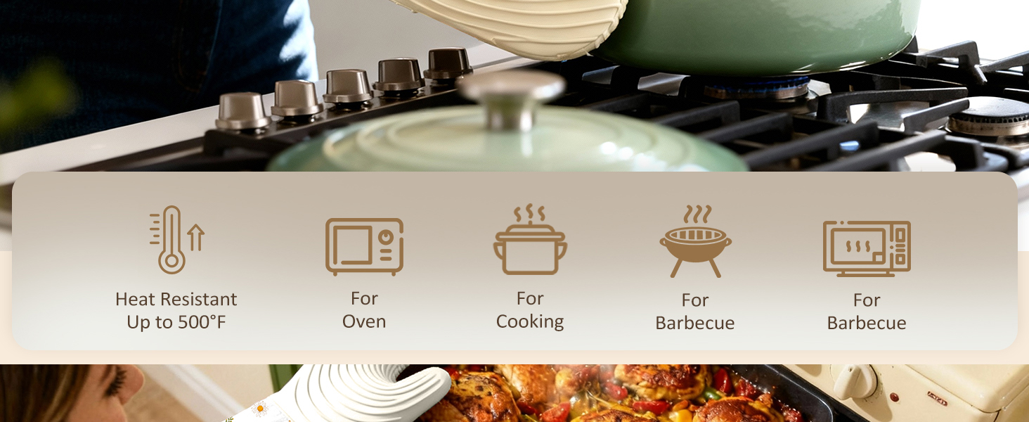 Silicone Oven Mitts