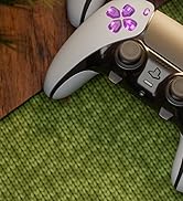 eXtremeRate Multi-Colors Luminated D-pad Action Create Option Face Buttons for PS5 Edge Controlle...