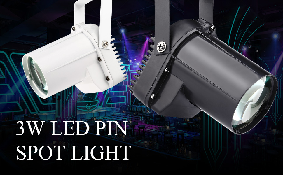 3w led pin spot light