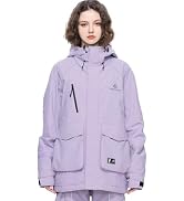 HIGH EXPERIENCE Ski Jacket Snowboard Coat Snow Winter Waterproof Insulated Windproof Baggy Warm H...