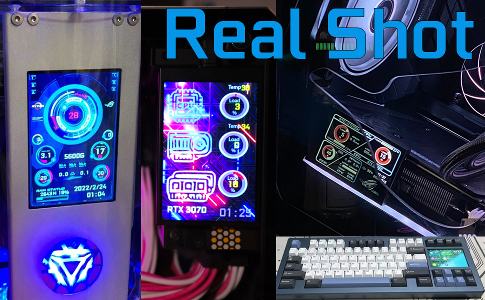 Computer PC Temperature Sensor Monitor Panel Display