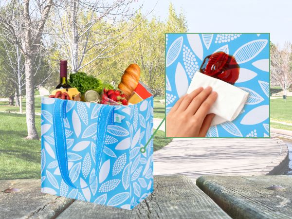 shopping cart bags for groceries, collapsible totes with handles