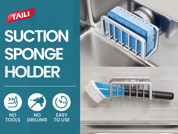 sponge holder for kitchen sink