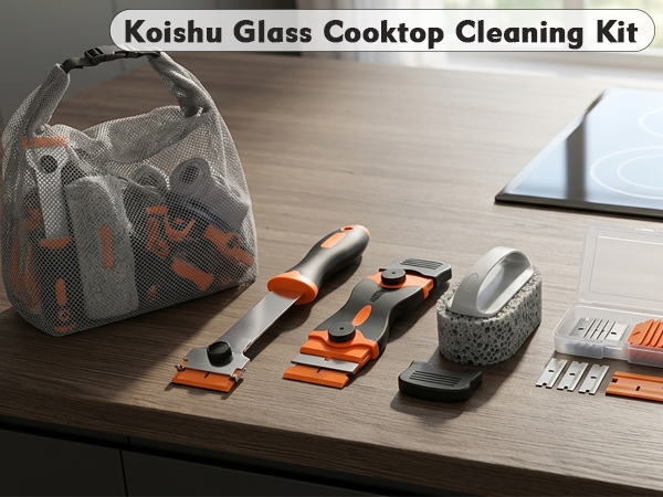 induction hob cleaning set