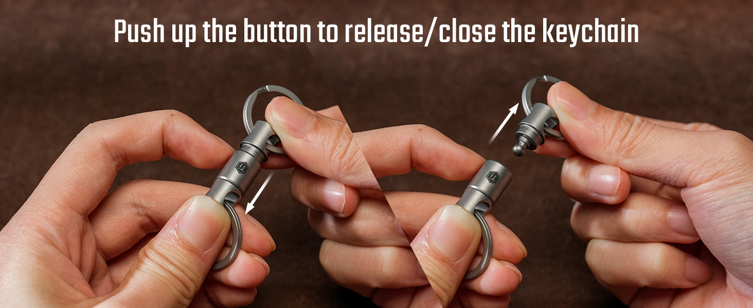 detachable key ring