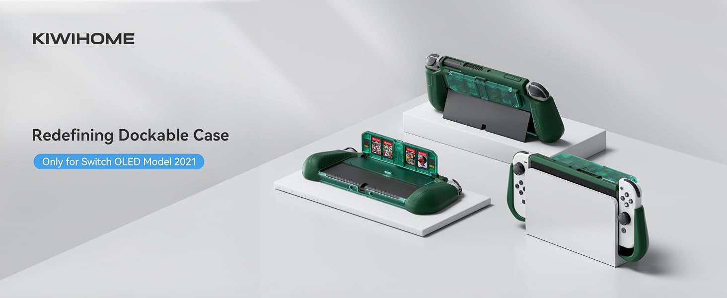 Switch OLED Case with Flip Game Storage