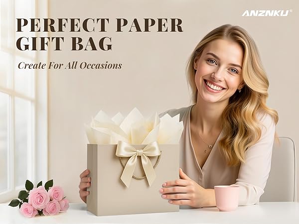 ANZNKU Paper Gift Bag