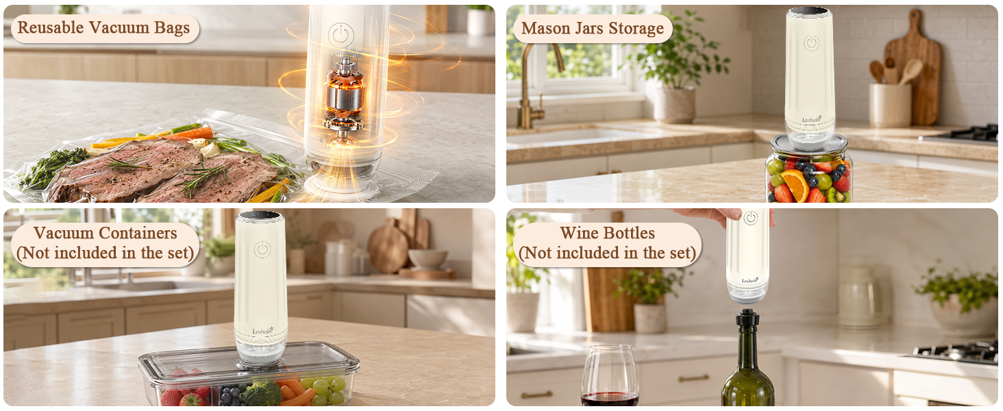 mason genie vacuum sealer kit