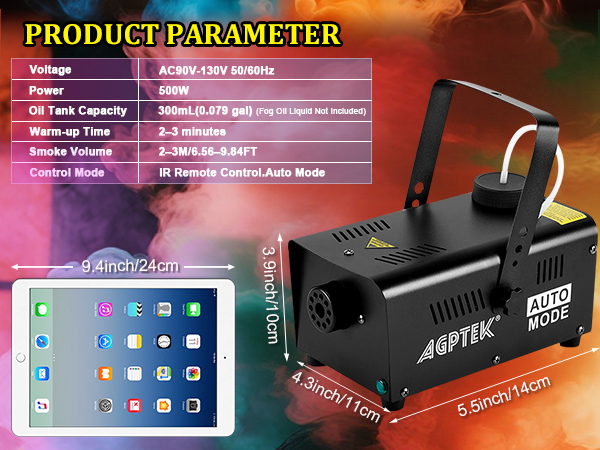 automatic spray fog machine fog machine smoke machine auto spray with remote control