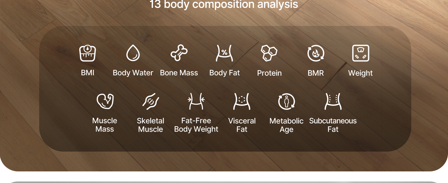 Achieve goals smart scales digital weight and body fat body weight scale weighing scales for people