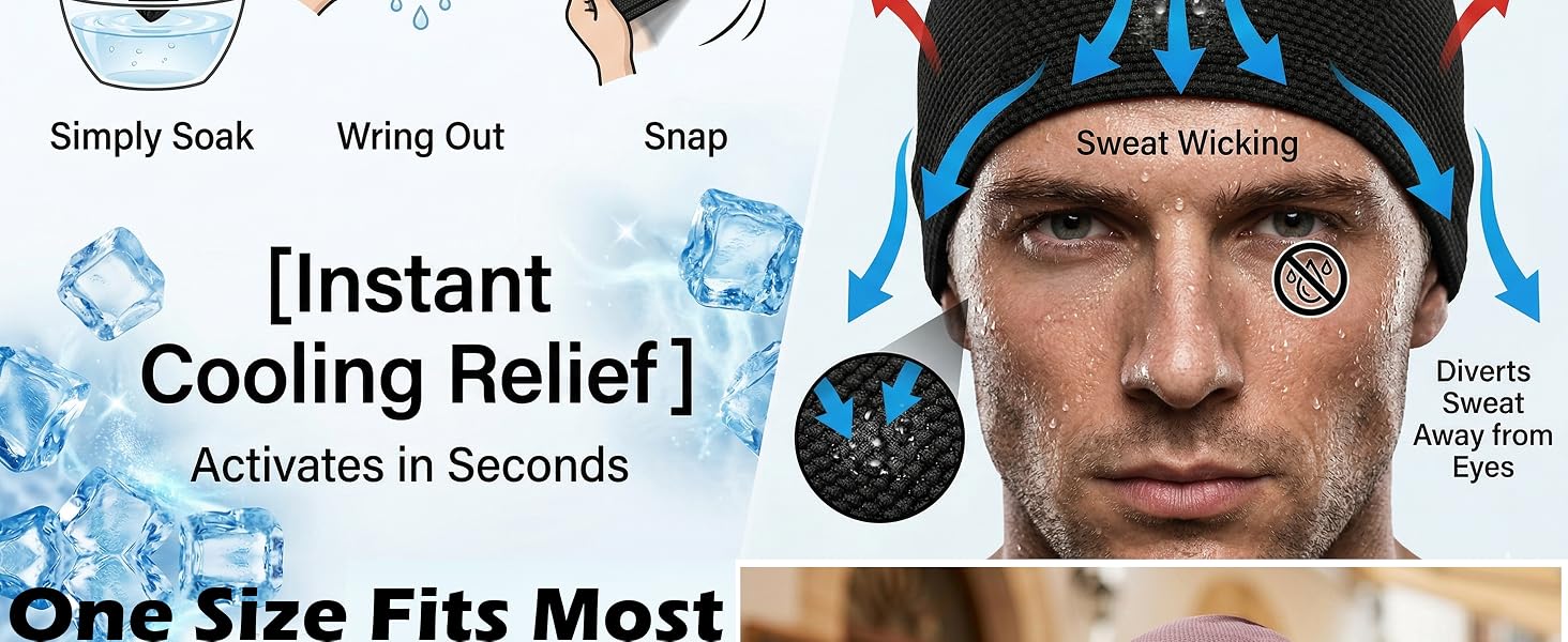 you'll stay comfortably cool during the toughest outdoor activities