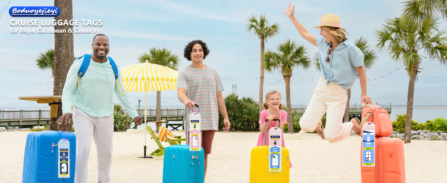 Royal Caribbean Luggage Tag Holders