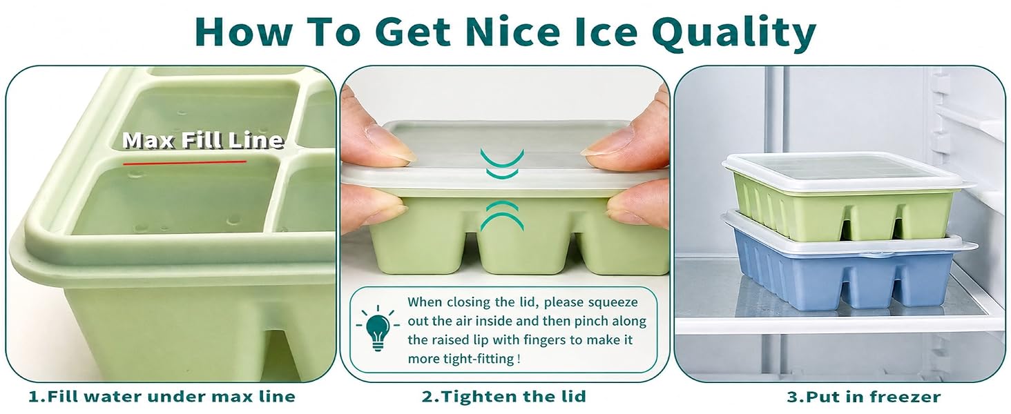 Get nice ice quality
