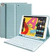 iPad Keyboard Case for 10.2" 9th/8th/7th Generation 2021/2020/2019, Detachable Wireless BT Keyboa...