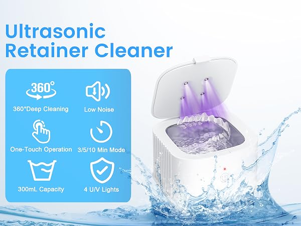 ultrasonic retainer cleaner