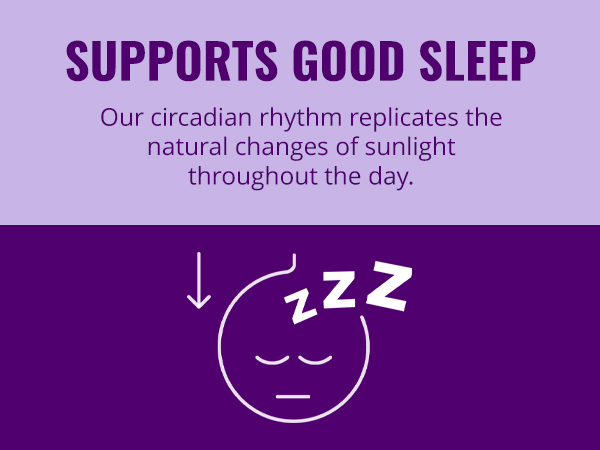 Supports good sleep