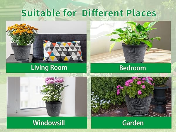 flower pots for outdoor