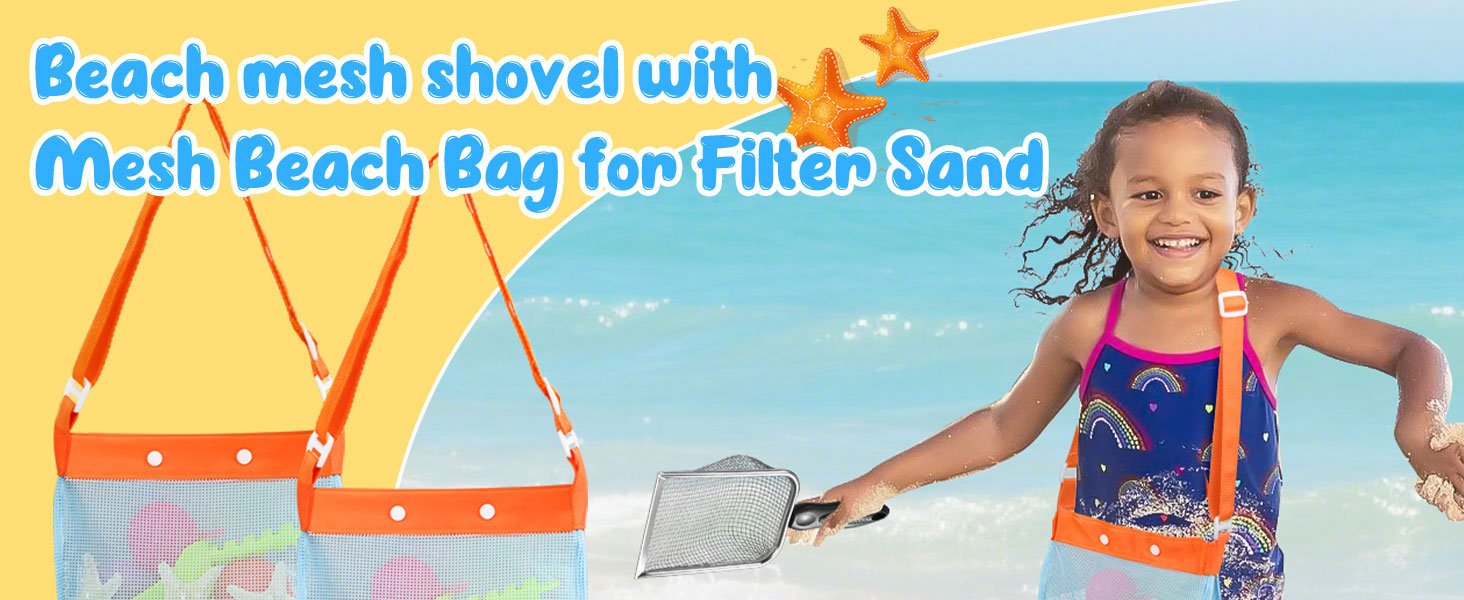 beach mesh shovels