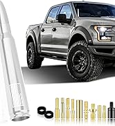 Car Bullet Antenna,Truck Exterior Decoration Accessories Car Vehicle Replacement Antenna Conpatib...