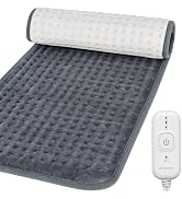 Comfytemp Heating Pad for Back & Period, FSA Eligible Electric Large Heat Pad, Fathers Day Dad Gi...