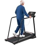 BSJ BESTGYM Walking Treadmill for Seniors with Long Handrail, Recovery Fitness Exercise Machine,T...
