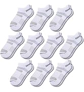 Comfoex 10 Pairs Boys Socks For Kids 4-6 8-10 6-8 Years Old Athletic Ankle Socks Short Cotton Soc...