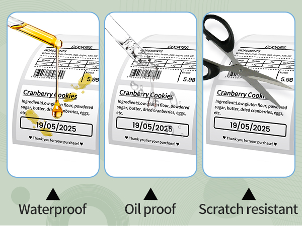 labels thermal