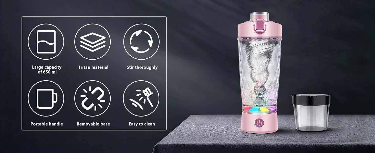 Shaker Bottle for Protein Shakes