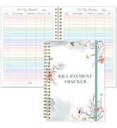Bill Tracker Notebook - Monthly Bill Organizer & Planner for Personal Budgeting Financial, Monthl...