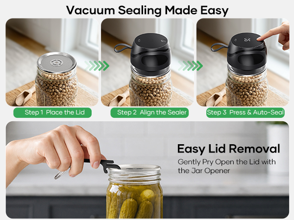 Mason Jar Vacuum Sealer