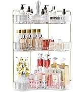 GTI 3-Tier Corner Bathroom Counter Organizer, Large Capacity Makeup Organizer Countertop, Perfume...